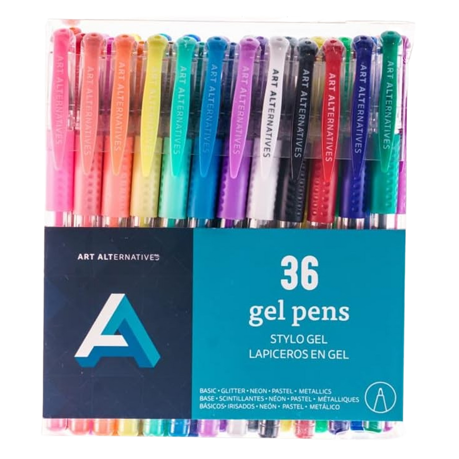 Gel Pen Set (36 Pack)