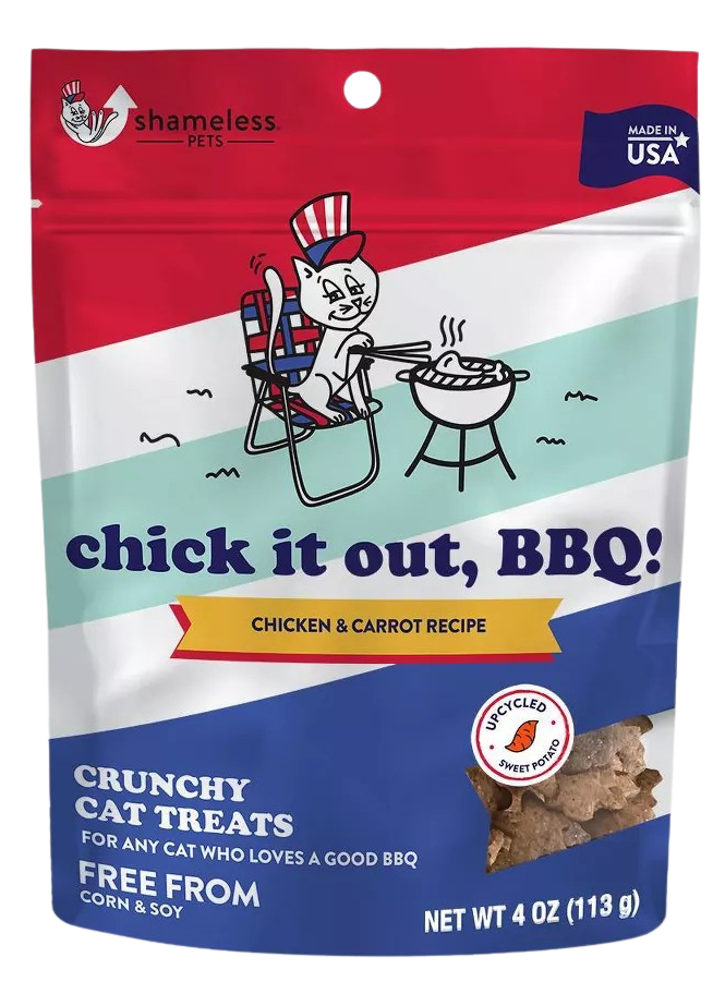 Chuck it Out BBQ Crunchy Cat Treat