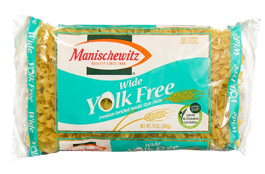 Yolk Free Wide Noodles (2 Pack)