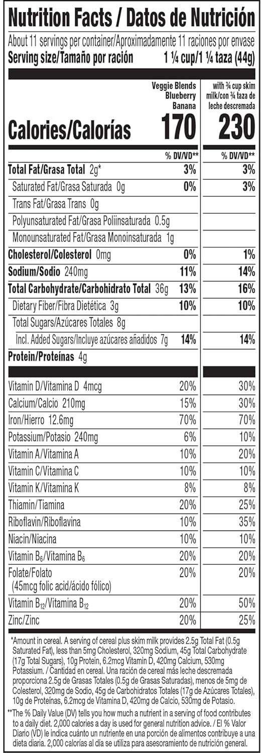 Cherrios - Blueberry Banana Family Size