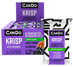 Almond Butter & Blackberry Jelly Bar (12 CT)