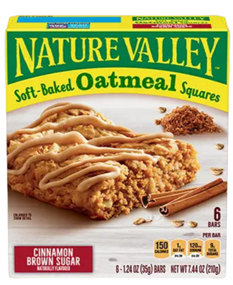 Cinnamon Brown Sugar Soft-baked Oatmeal Squares (6 CT)