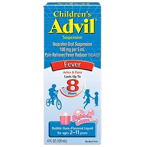 Children's Liquid Ibuprofen - Bubblegum Flavor