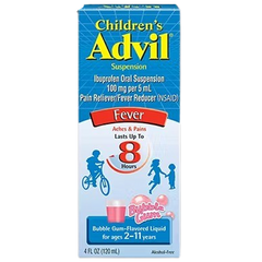 Children's Liquid Ibuprofen - Bubblegum Flavor