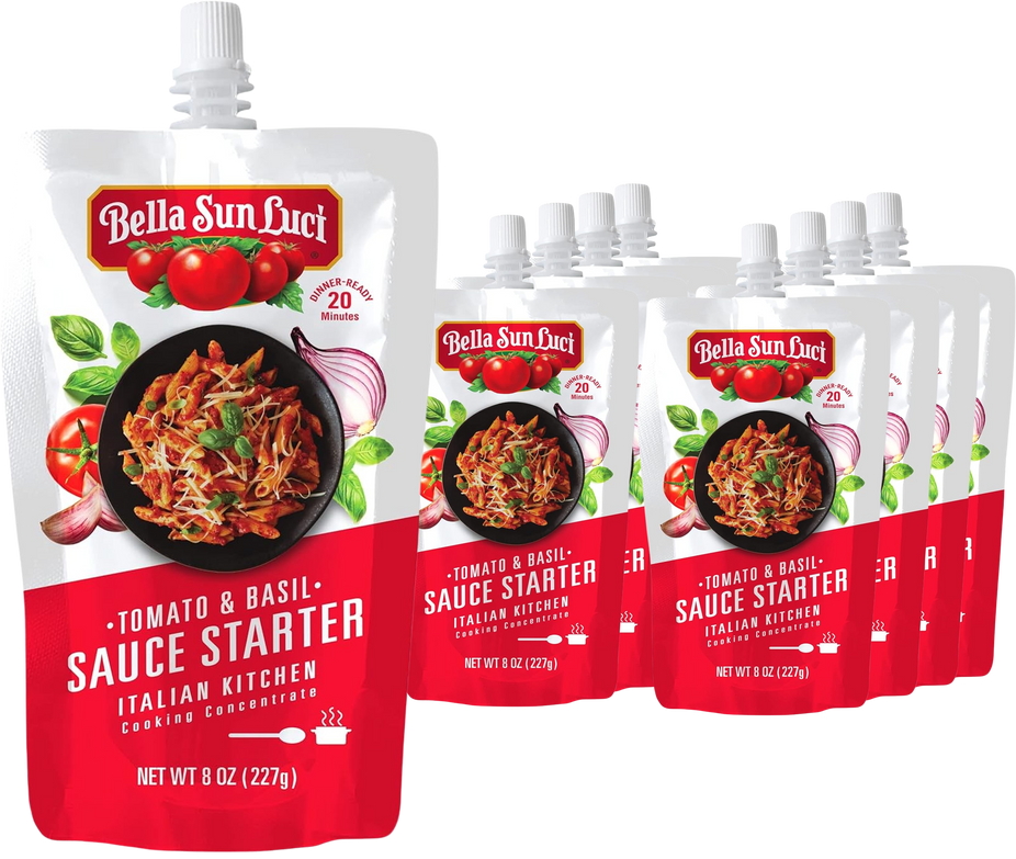 Tomato and Basil Sauce Starter (8 Pack)