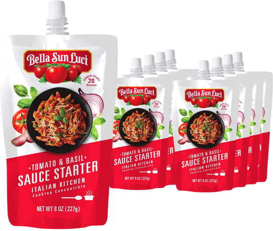 Tomato and Basil Sauce Starter (8 Pack)