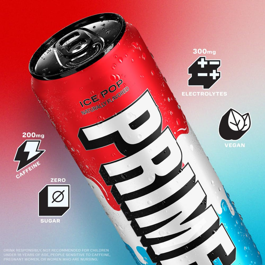 Energy Drink - Ice Pop  (4 Pack)