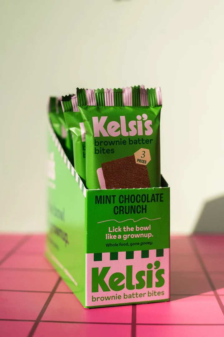 Mint Chocolate Crunch Brownie Batter Bites (8 Pack)
