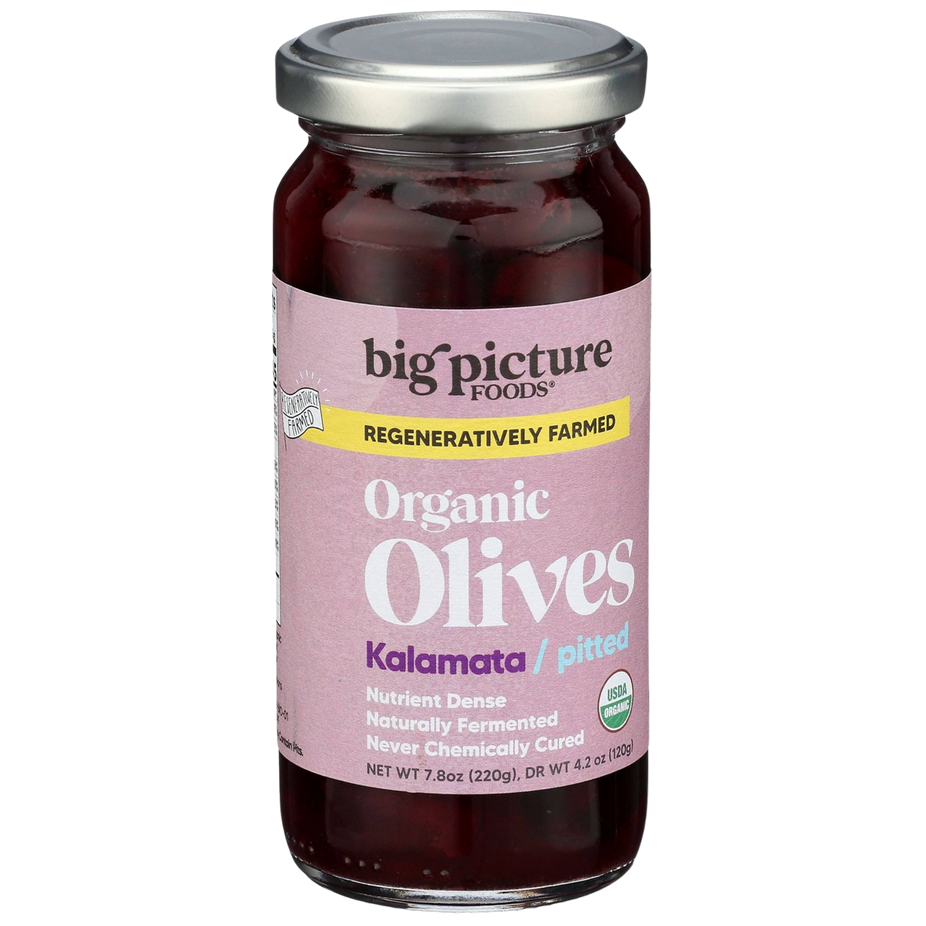 Regenerative Organic Kalamata Pitted Olives