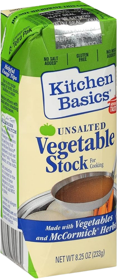Unsalted Vegetable Cooking Stock