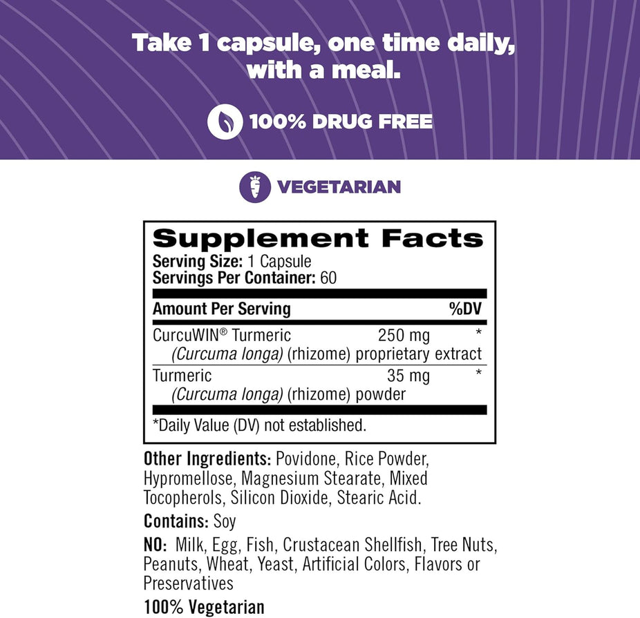 Extra Strength Turmeric (60 Capsules)