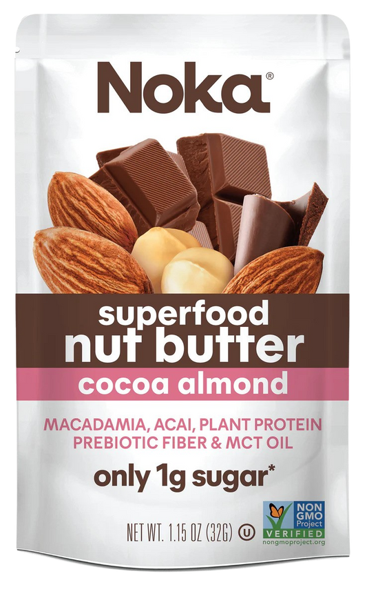 Superfood Nut Butter- Cocoa Almond Sachets (10 CT)