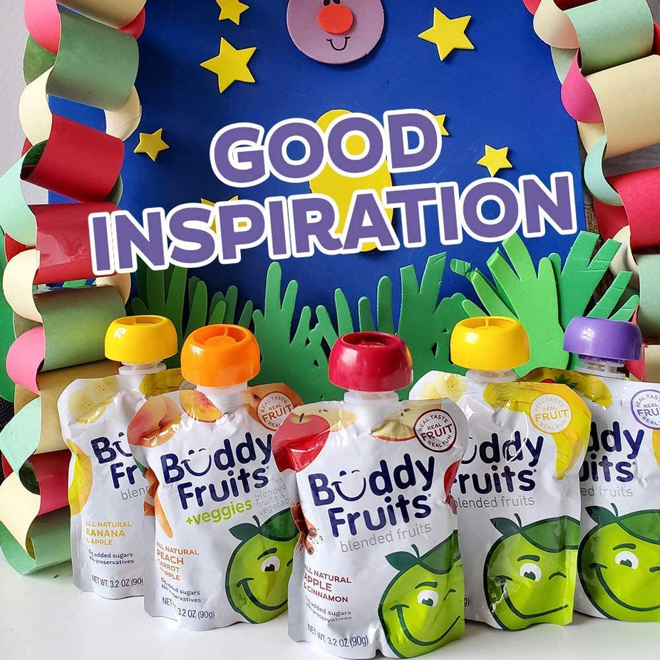 Fruit Pouch- Spinach & Pear (4 CT)