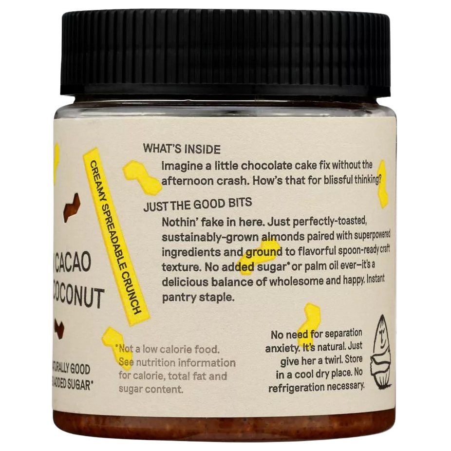 Raw Cacao Coconut Almond Butter