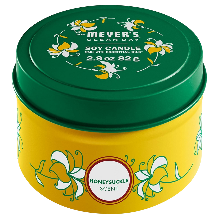 Soy Tin Candle Honeysuckle