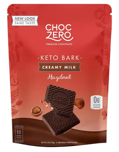 Milk Chocolate Hazelnut Keto Bark