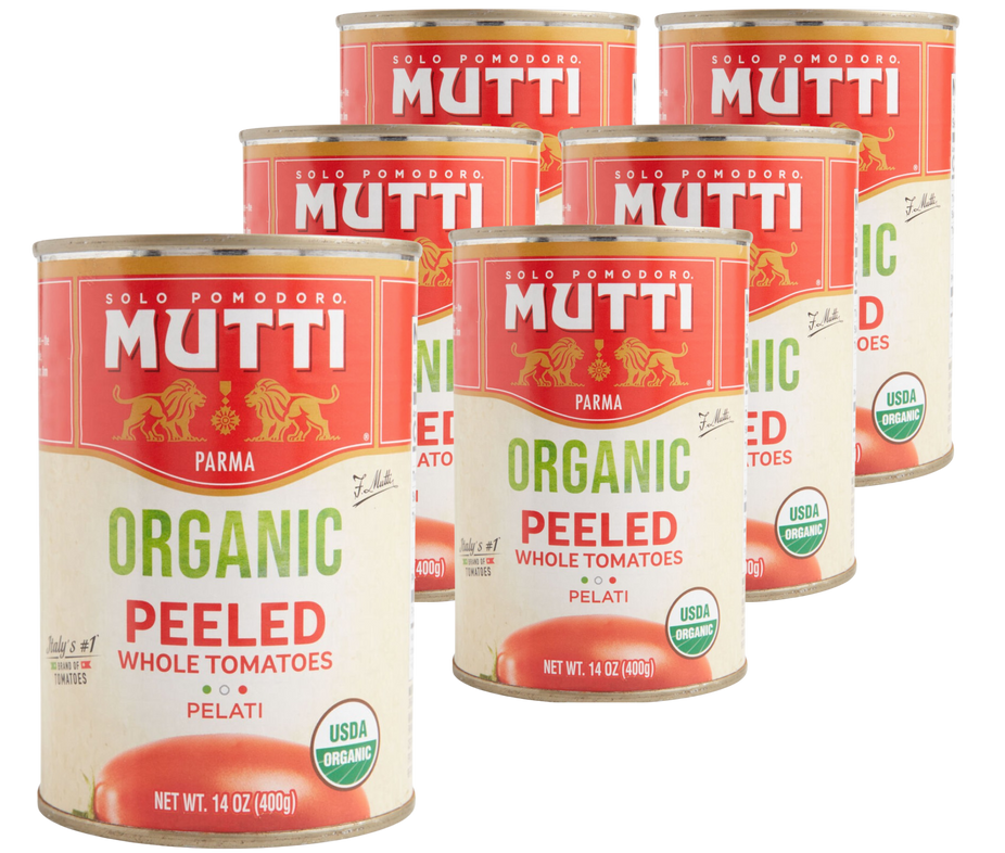 Organic Whole Peeled Tomatoes (6 Pack)