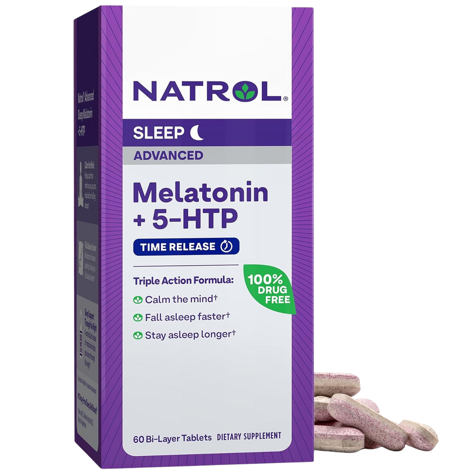 Melatonin 5-HTP Advanced Sleep Tablets (60 CT)