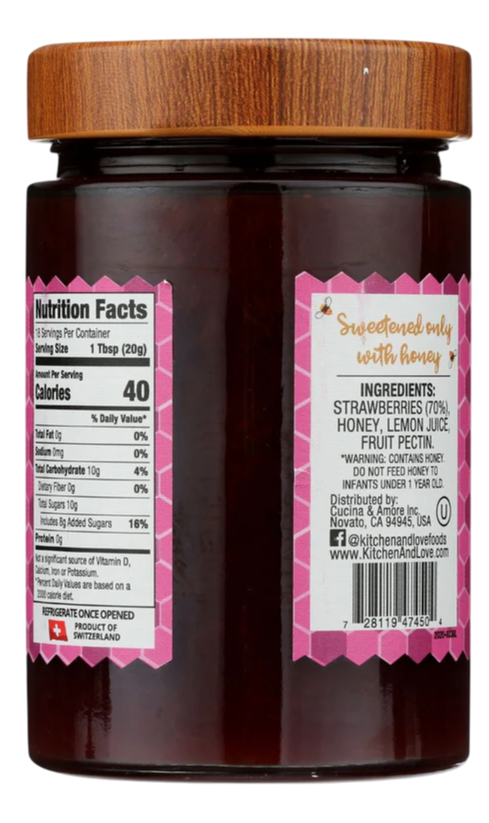 Strawberry & Honey Preserve