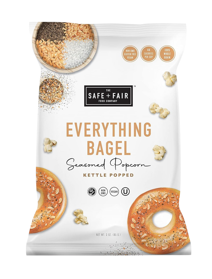 Everything Bagel Seasoned Popcorn - Kettle Popped