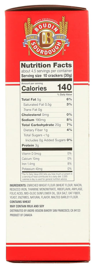 Sourdough Twice Baked Crackers