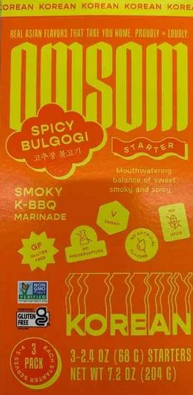 Spicy Bulgogi Sauce (3 CT)