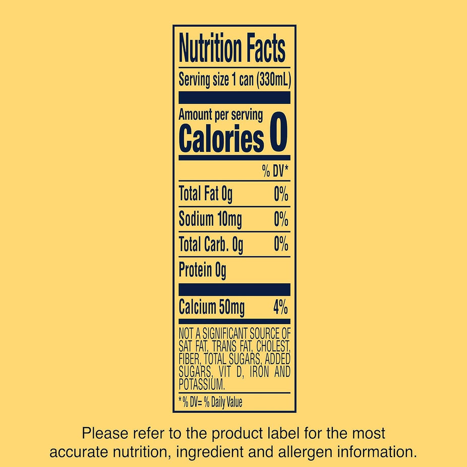 Essenza Lemon & Lemon Zest Flavored Water (8 Pack)