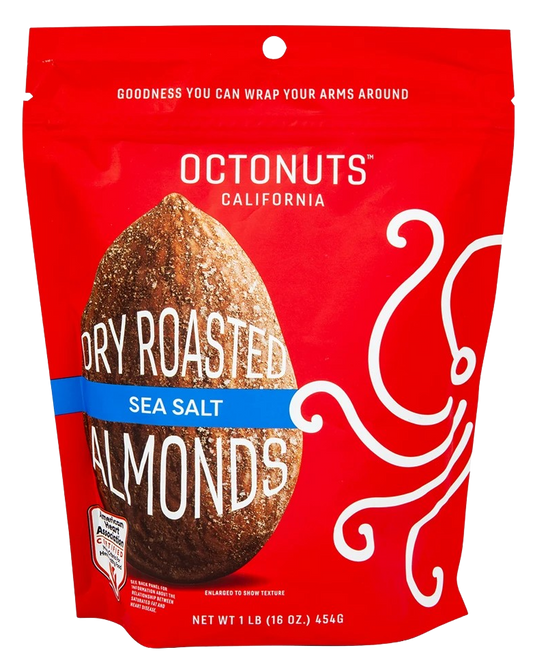 Dry Roasted Sea Salt Almonds