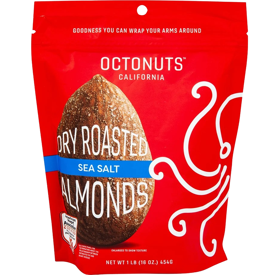 Dry Roasted Sea Salt Almonds