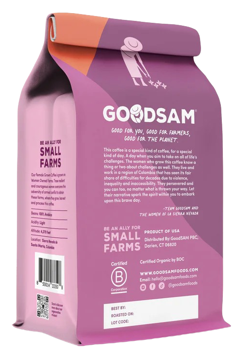 Organic Brave Day Medium Roast Whole Bean Coffee