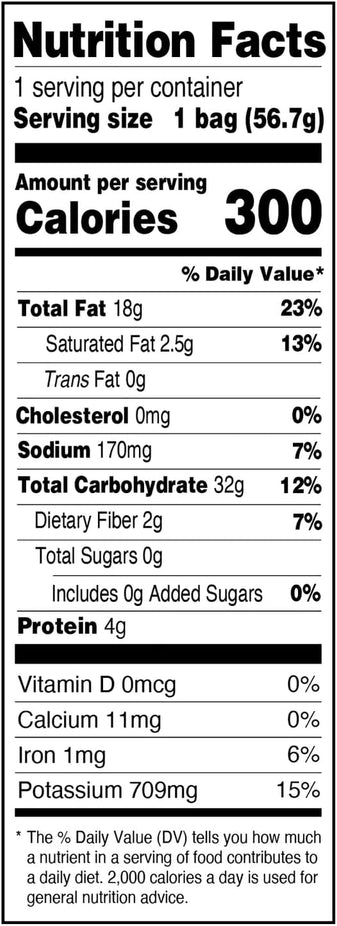 Sea Salted Potato Chips