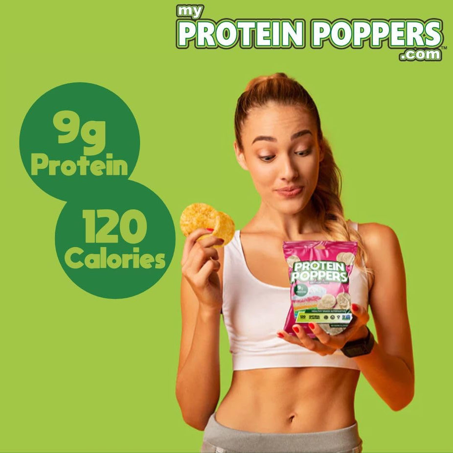 Birthday Cake Protein Poppers (10 Pack)