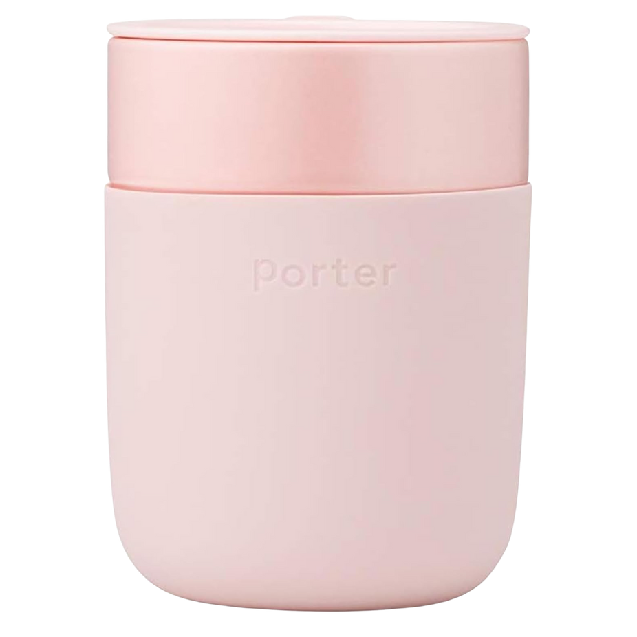 12oz Travel Coffee Mug with Protective Silicone Sleeve - Blush