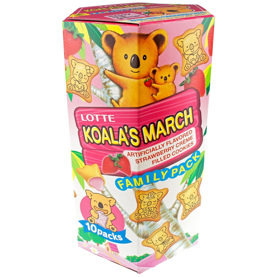 Koala's March Strawberry Cookies