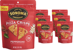 Pepperoni Pizza Crisps (6 Pack)