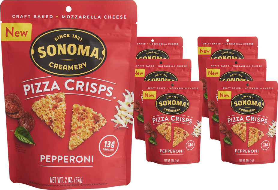 Pepperoni Pizza Crisps (6 Pack)