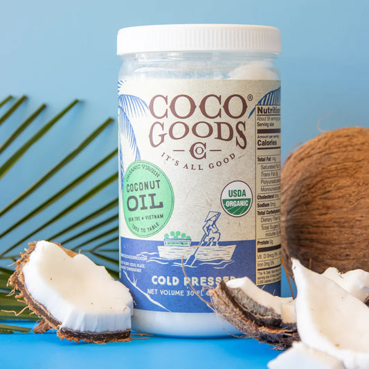 Organic Virgin Coconut Oil - 30 oz Cold Pressed