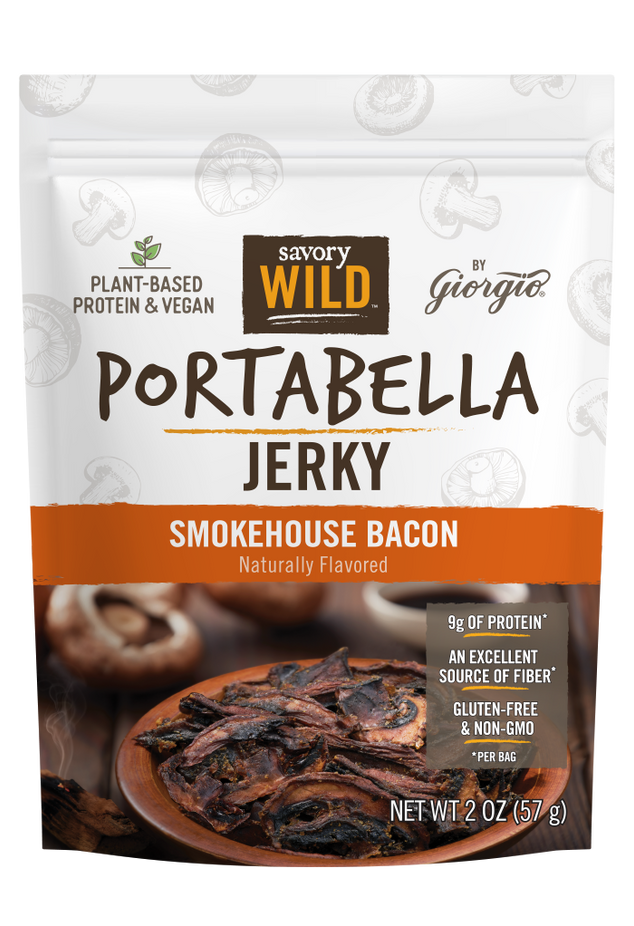 Giorgio Savory Wild Smokehouse Bacon Portabella Mushroom Jerky — product image