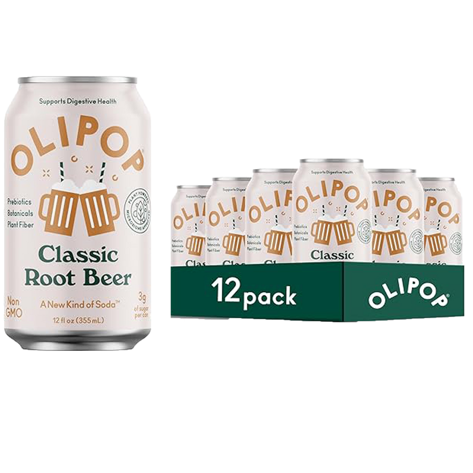 Prebiotic Soda - Root Beer (12 Pack)