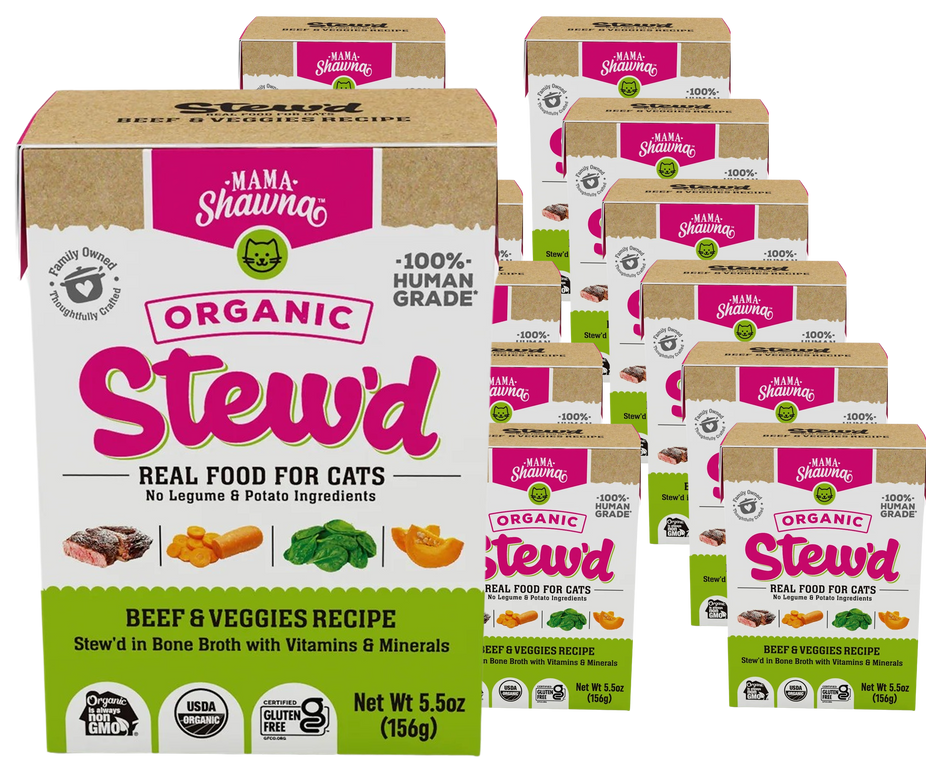 Beef & Veggies Recipe Cat Food (12 Pack)