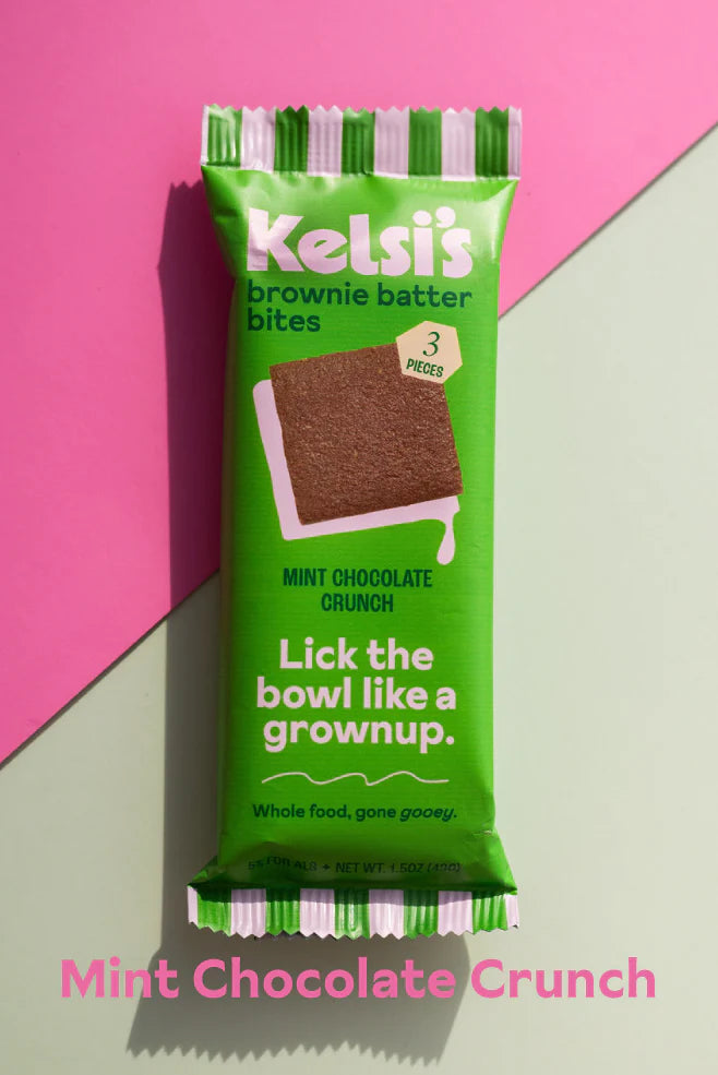 Mint Chocolate Crunch Brownie Batter Bites (8 Pack)