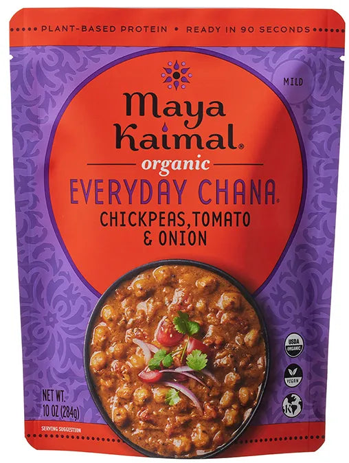 Organic Everyday Chana Chickpeas, Tomato & Onion (6 CT)