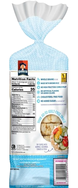 Salt Free Rice Cakes