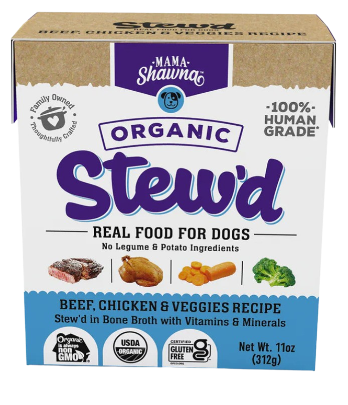 Beef, Chicken & Veggie Dog Food (6 Pack)