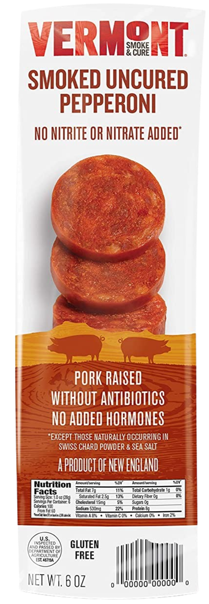 Smoked Uncured Pepperoni