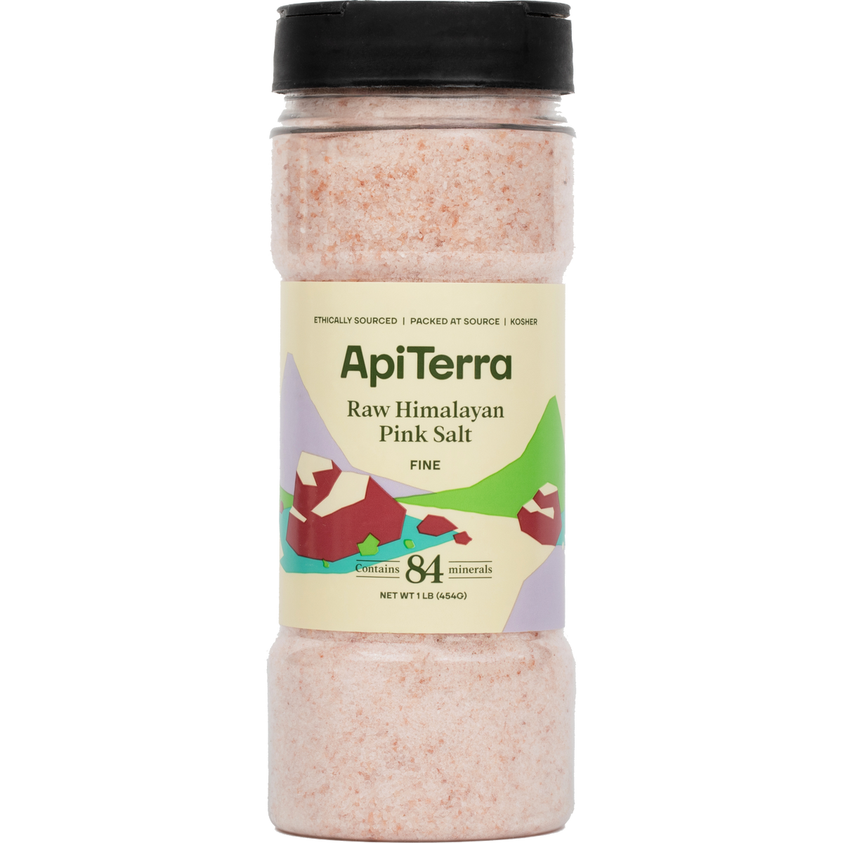 ApiTerra Raw Himalayan Pink Salt - Shaker – Martie