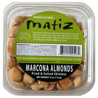 Marcona Fried Salted Almond Tubs