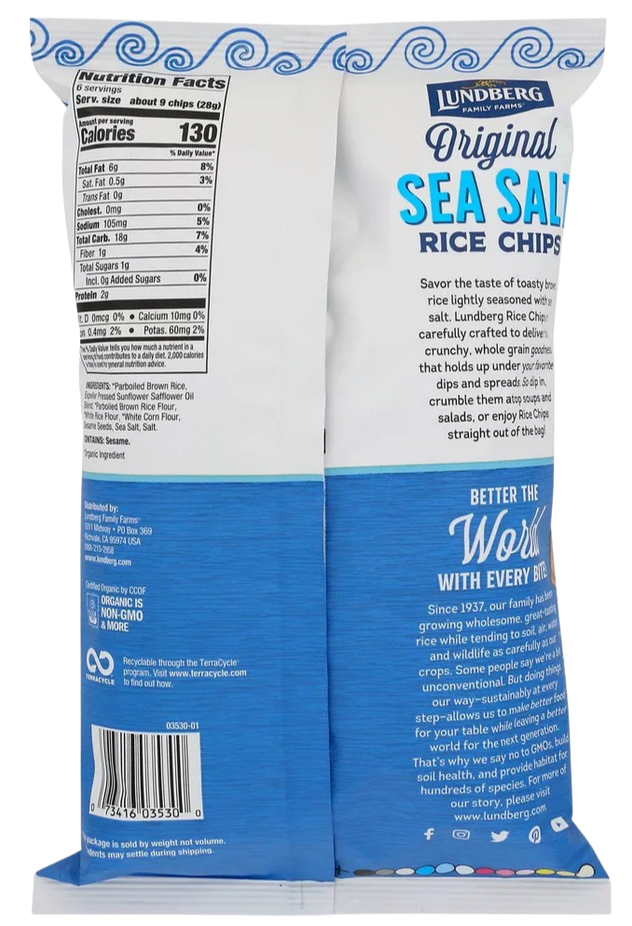 Sea Salt Rice Chips