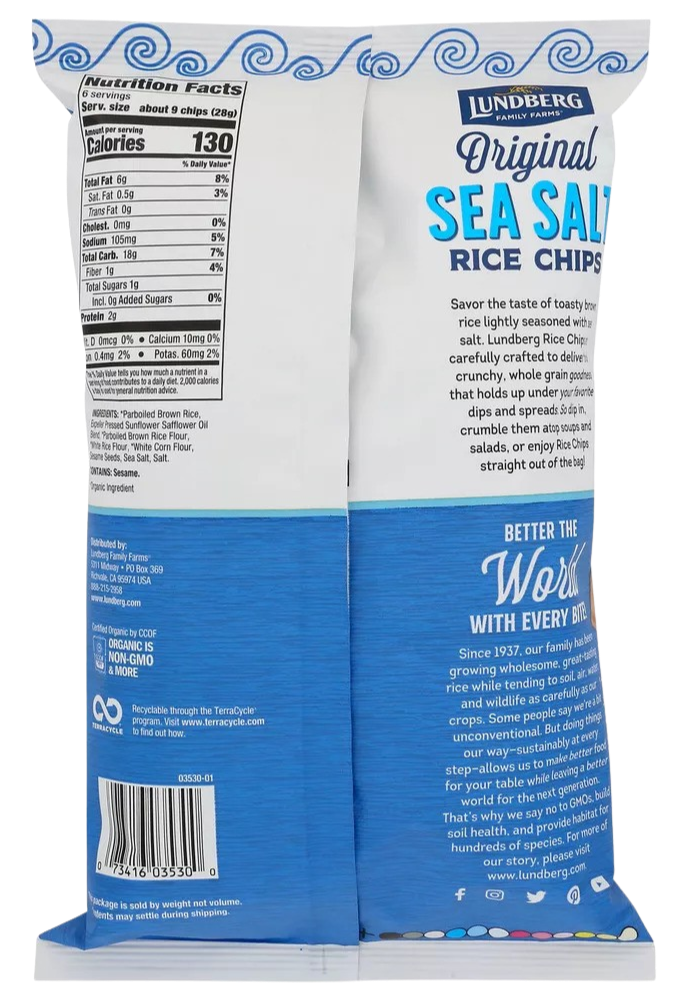 Sea Salt Rice Chips