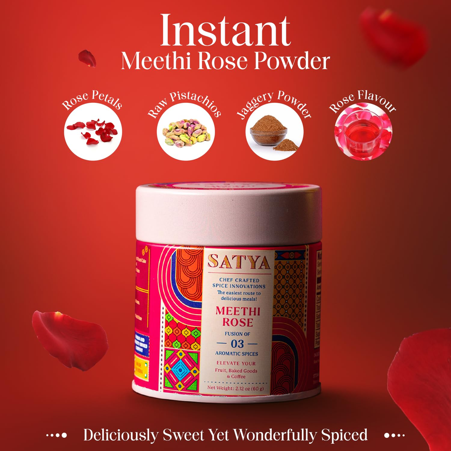 Meethi Rose Floral and Sweet Indian Spice